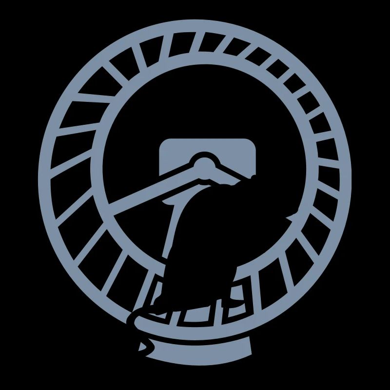 rat dans le tapis / rat in a wheel (2c)