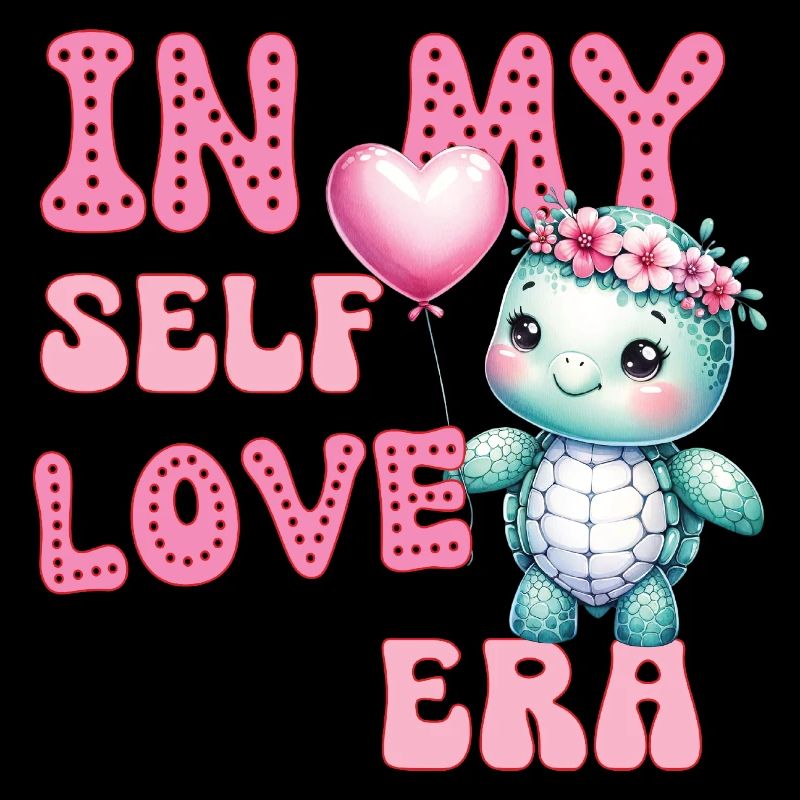 Süße Valentinstag Schildkröte - In meiner Selbstliebe