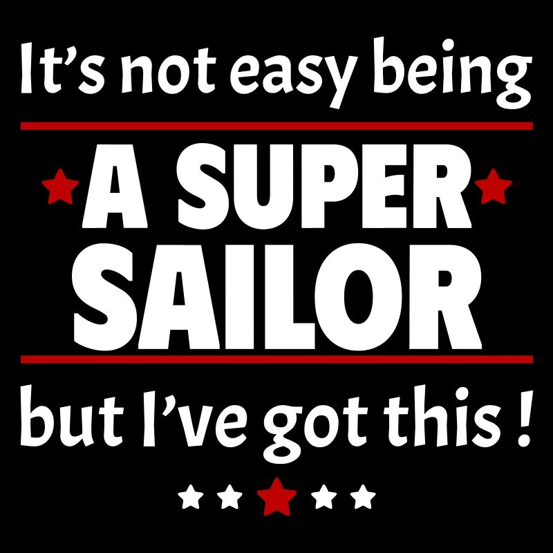 Nicht einfach, ein Super-Matrose zu sein!