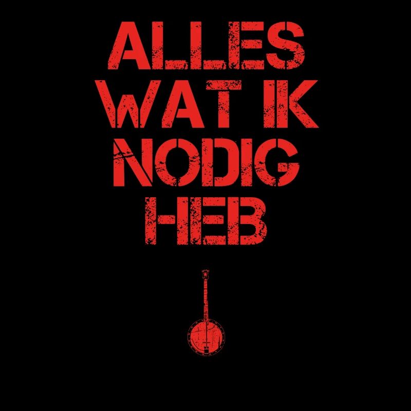 presentje wat ik nodig banjo