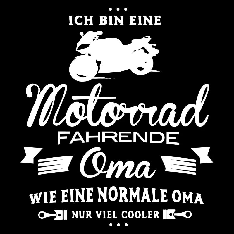 Biker-Oma Shirt-Coole-Oma