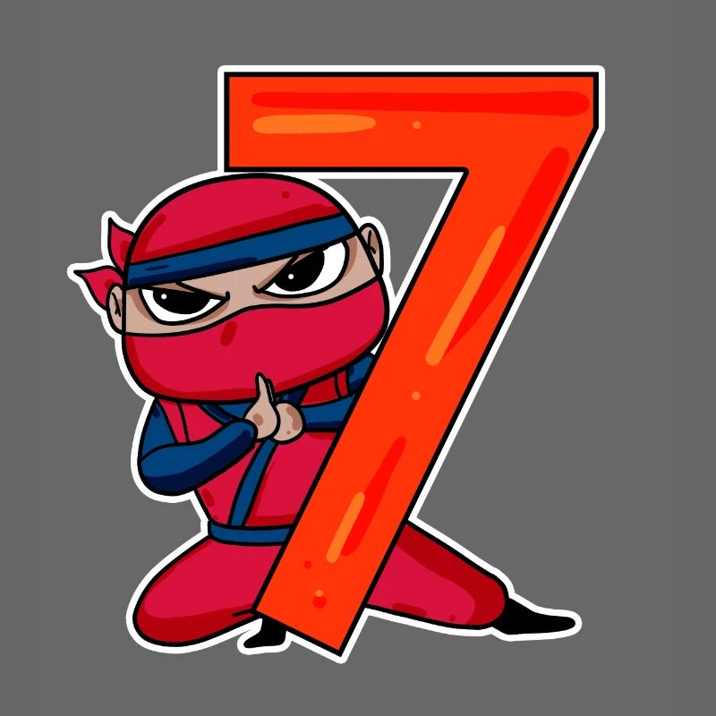 Fils Ninja de 7 ans