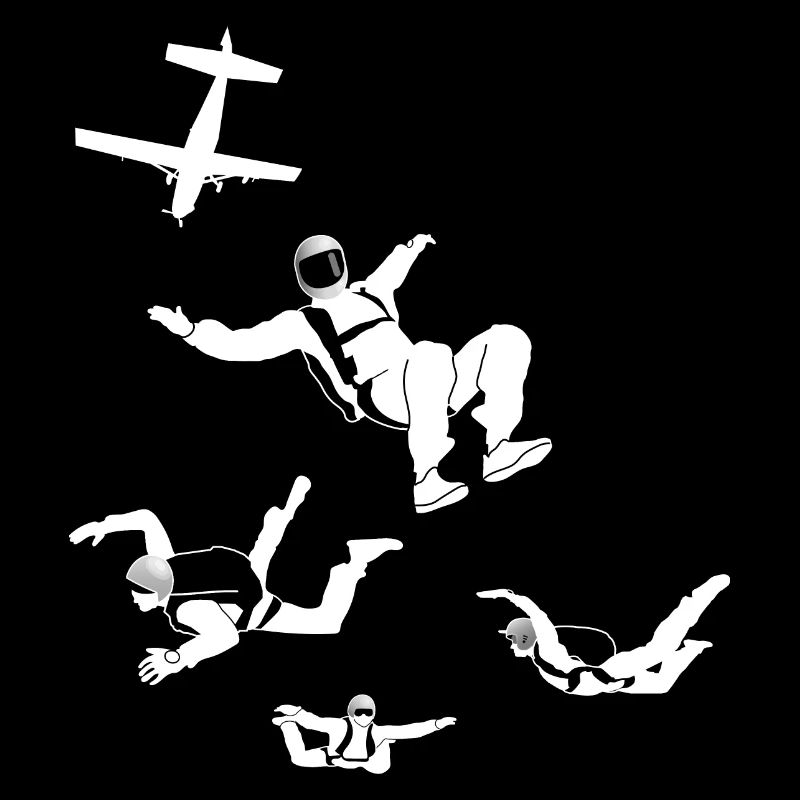Fallschirmspringer, Sky diving