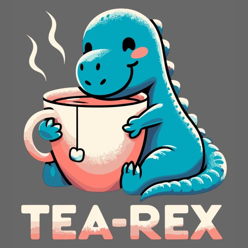 Tea Rex Tea Rex Tea Drinker Gift