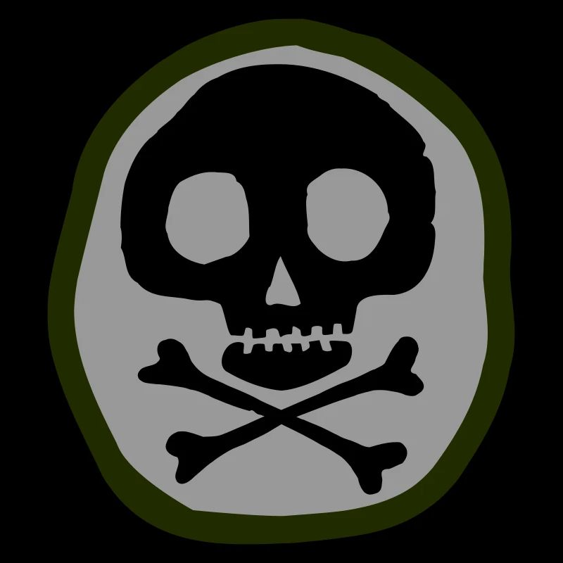 Schädel und Knochen