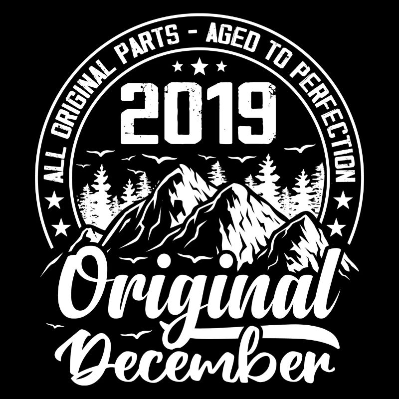 décembre 2019 Original 5 Ans Cadeau Anniversaire