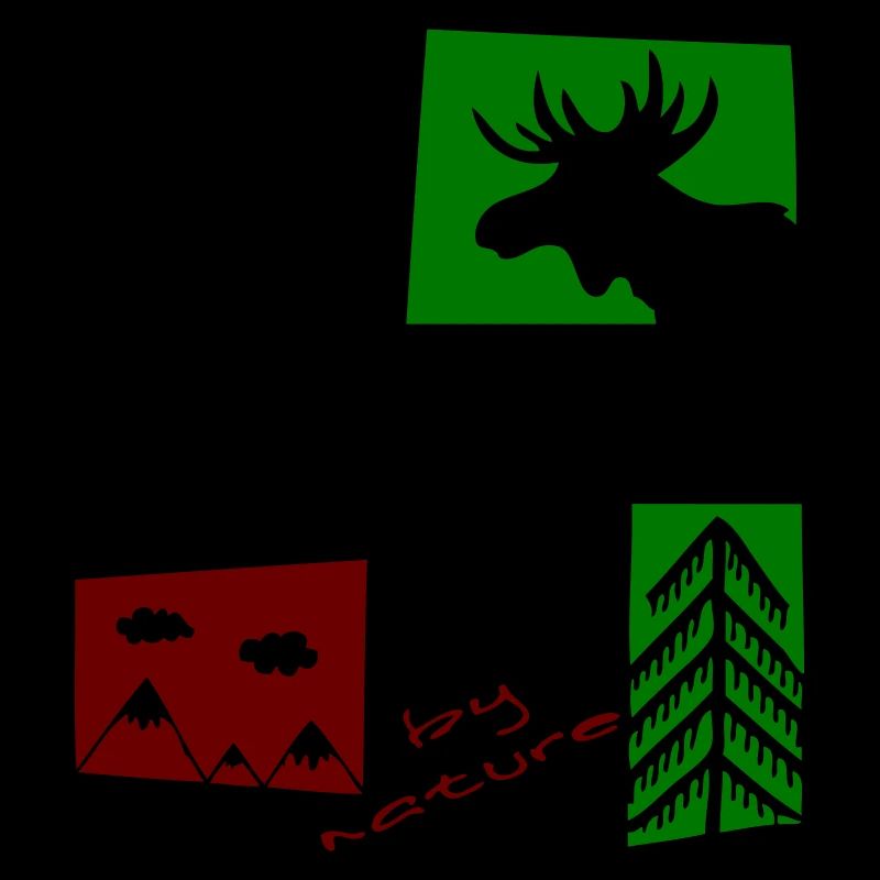 Forest and deer nature