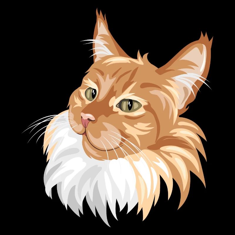 Ginger cat portrait