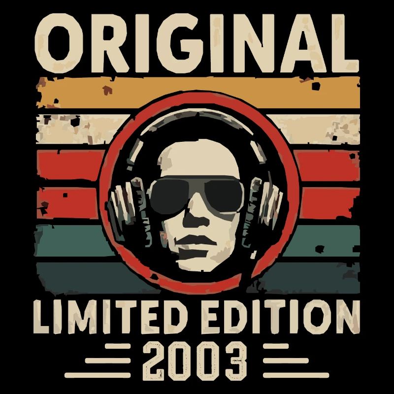 Original 2003 Rétro Anniversaire 2003 Vintage 2003