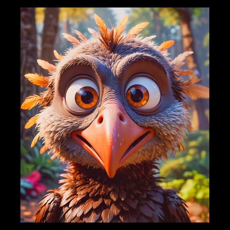super cute african animals– Vulture
