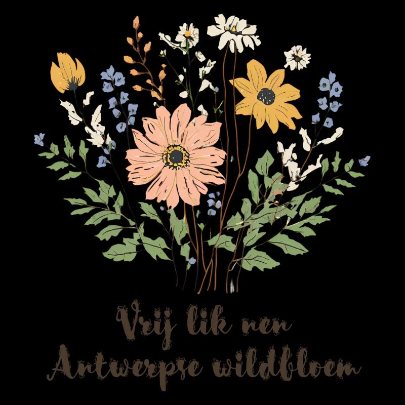Antwerpen Wildflowers – Vintage Boho Hemd
