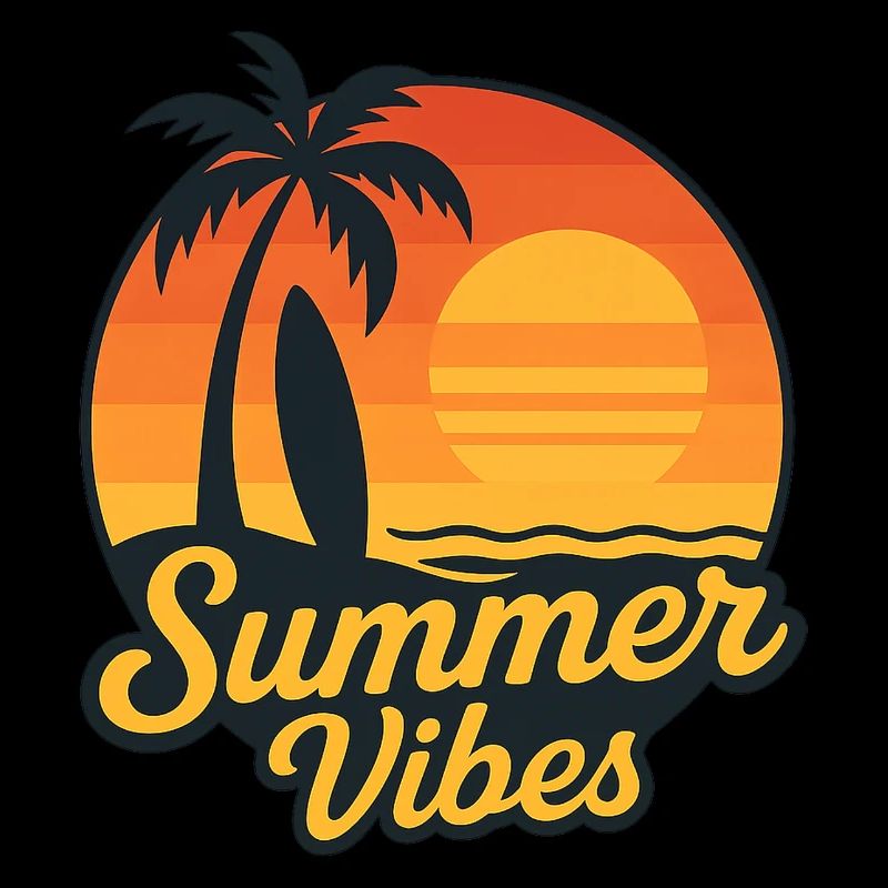 Summer Vibes – Ambiance surf rétro