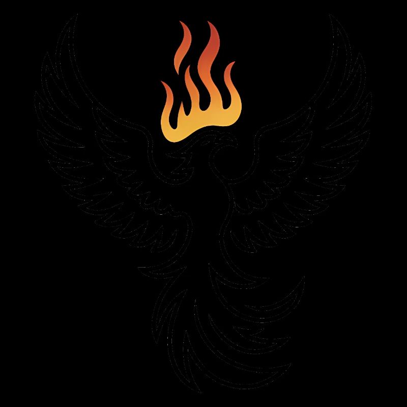 Phoenix - Cool Fantasy Logo