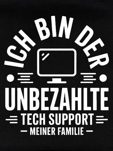 Unbezahlter Tech Support Familie
