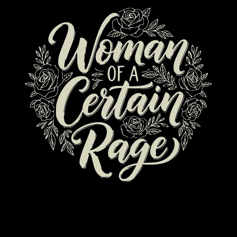 Femme d’une certaine rage imprimé floral