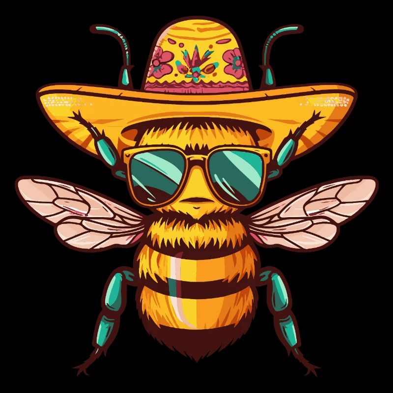 Bee Funny Sombrero