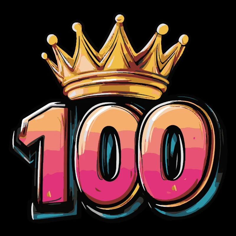 Couronne à 100 chiffres