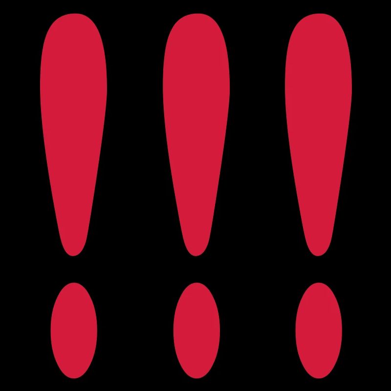 !, Exclamation mark