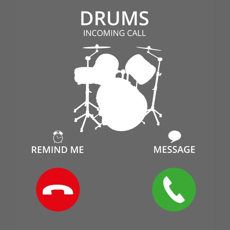 Appel Appel mobile DRUMMER tambours PERCUSSION