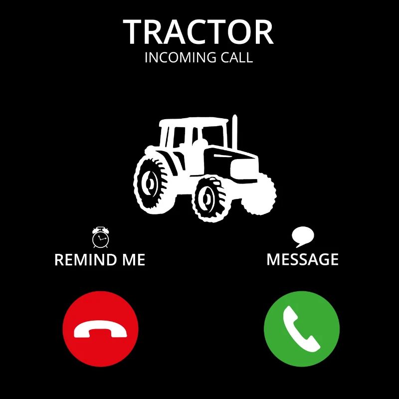 Call Mobile Anruf tractor traktor landwirt