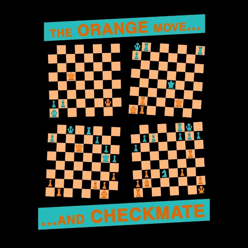 Die ORANGE Bewegung ... und CHECKMATE - Turm