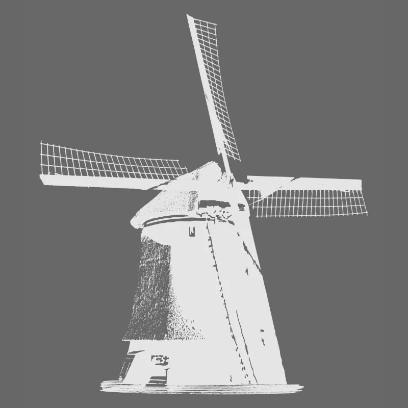 Moulin à vent Pays-Bas