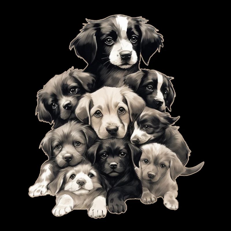 Chiens mignons