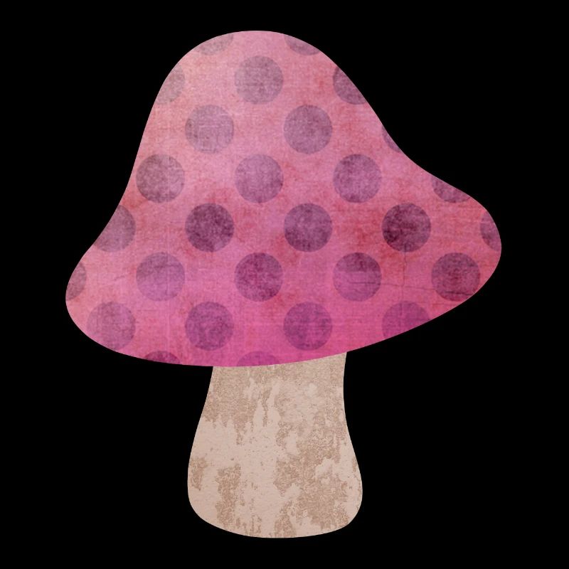 Pilz Herbst Märchen Dots Punkte Wald Kinderzimmer