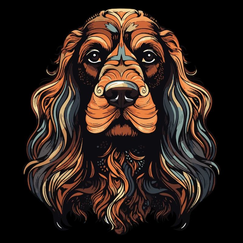 Hund Cavalier King English Cocker Spaniel