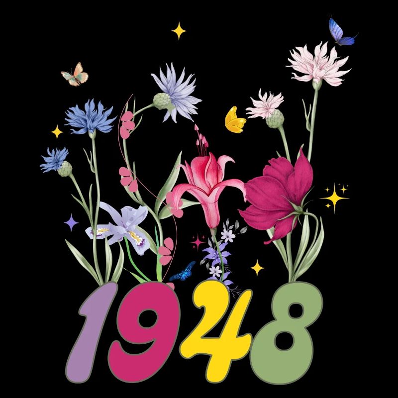Année de naissance 1948 fleurs sauvages