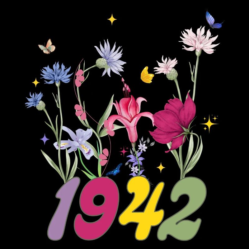 Année de naissance 1942 fleurs sauvages