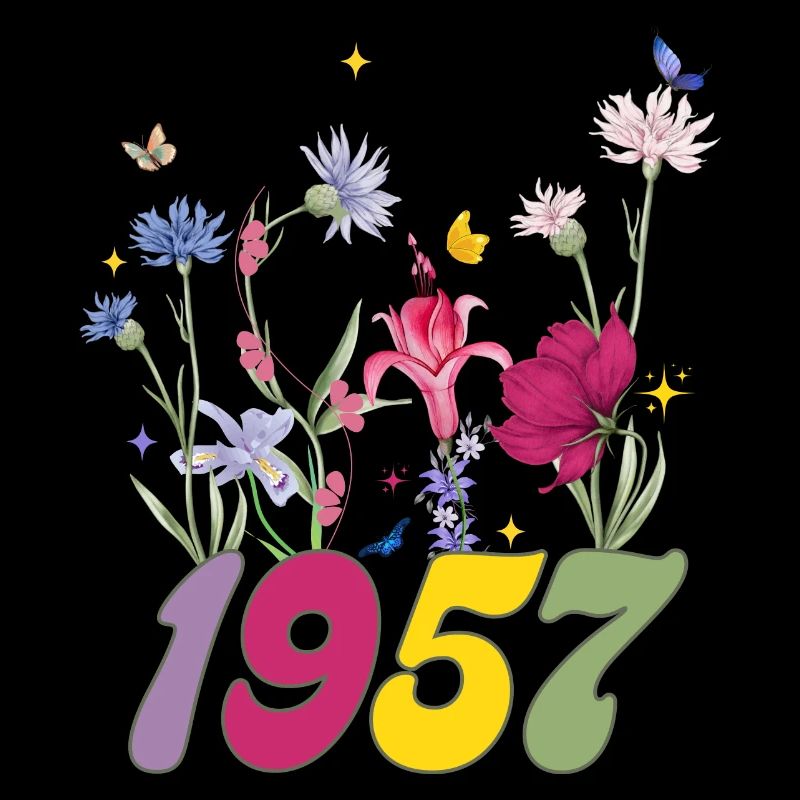 Année de naissance 1957 fleurs sauvages