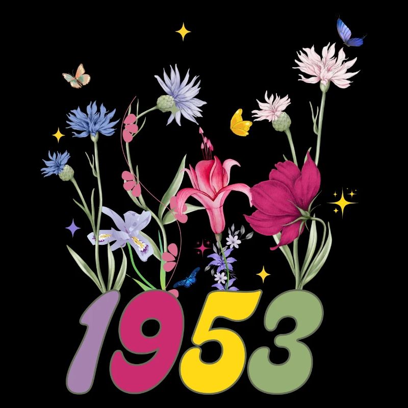 Année de naissance 1953 fleurs sauvages