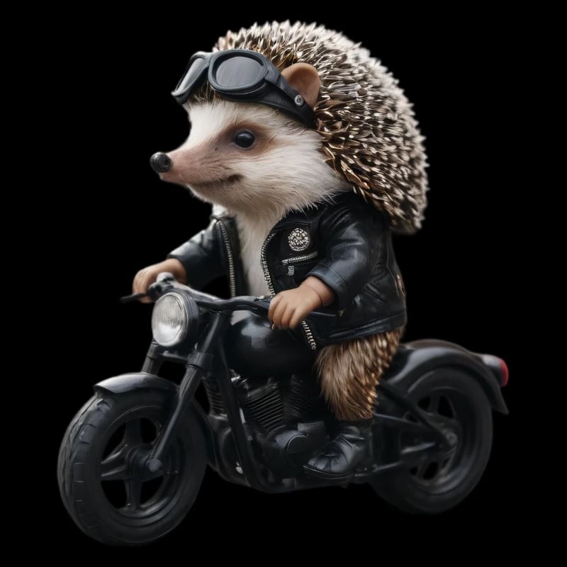 Biker hedgehog
