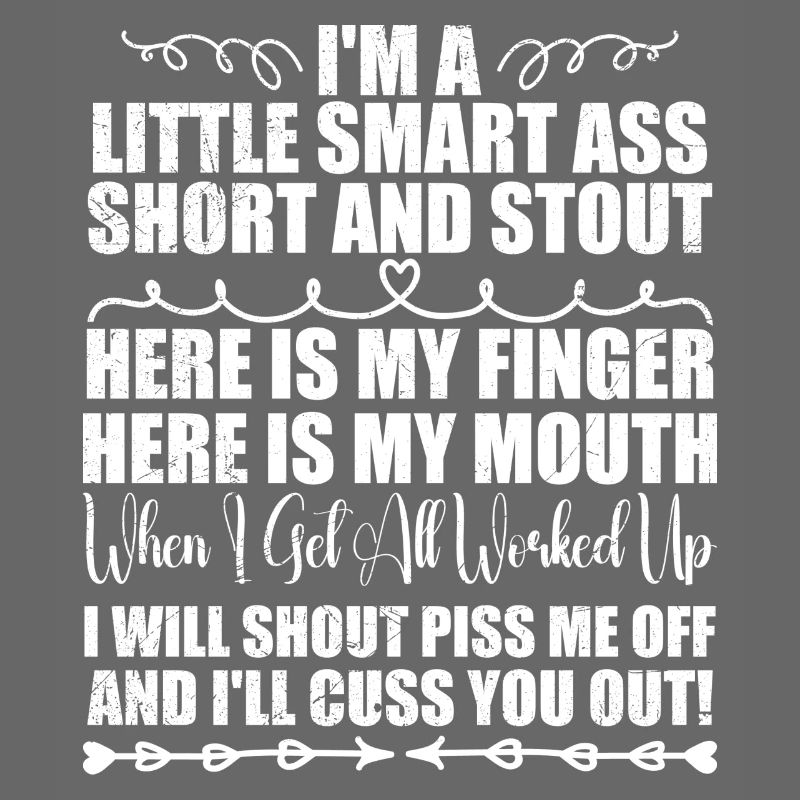 Ich bin ein bisschen frech, klein und stämmig