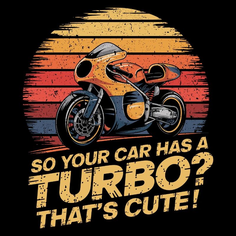 Déclaration de course humoristique pour les motards