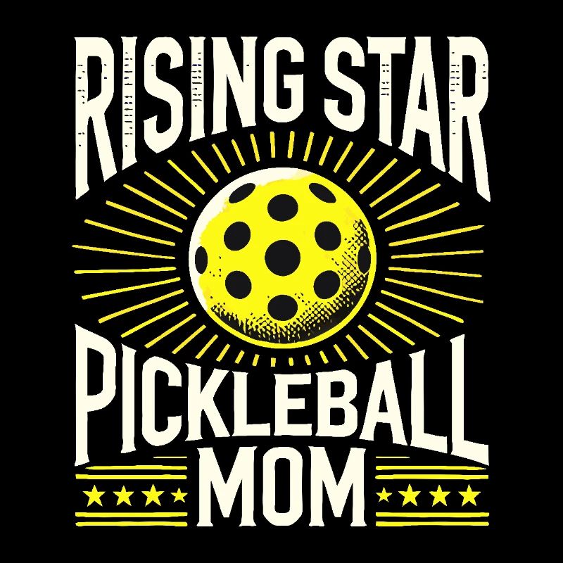 Pickleball Mama eines aufstrebenden Stars