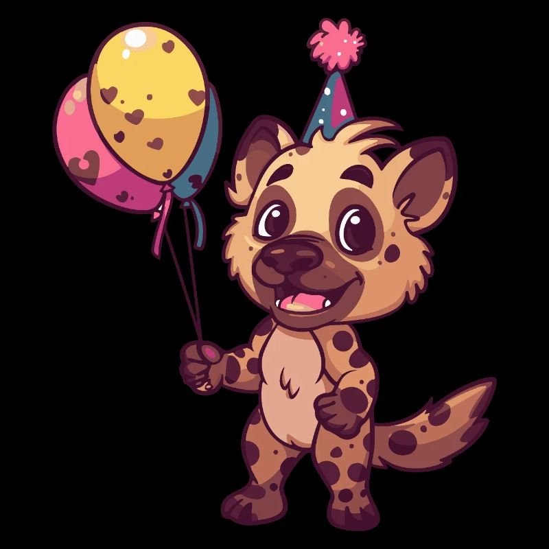 Hyène Anniversaire Bébé