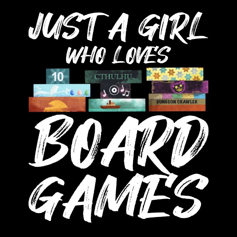 Juste une fille qui adore les jeux de société - Jeu de société
