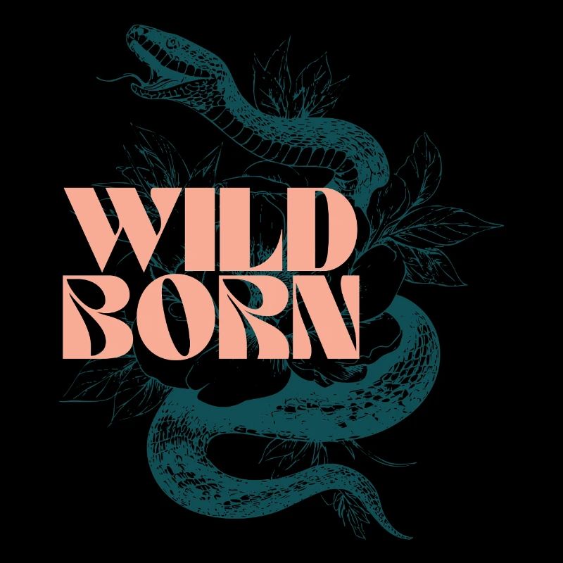 Wild Born Snake Illustration