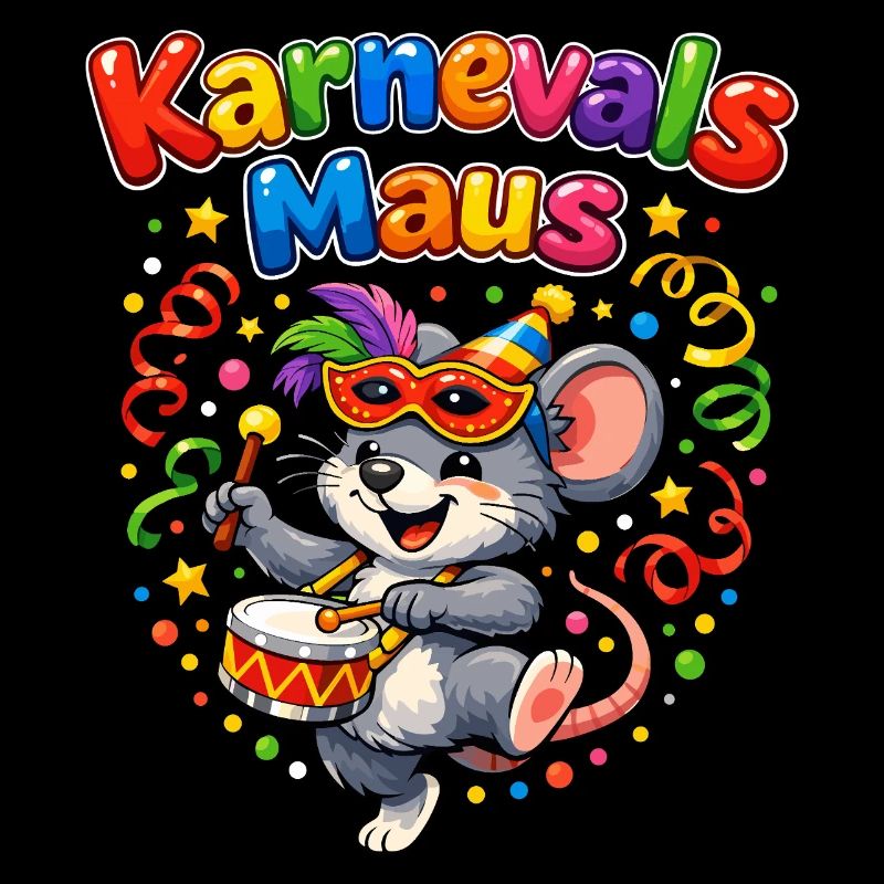 Idée cadeau pour le motif de la souris de carnaval