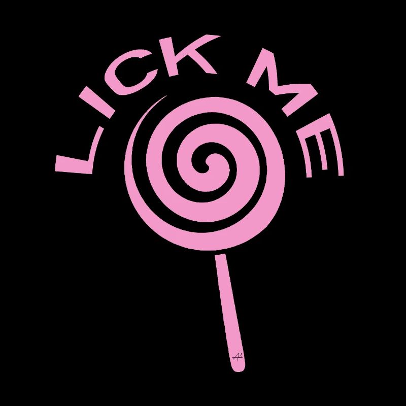 Lèche-moi la sucette rose | Mignonne Candy Love Design