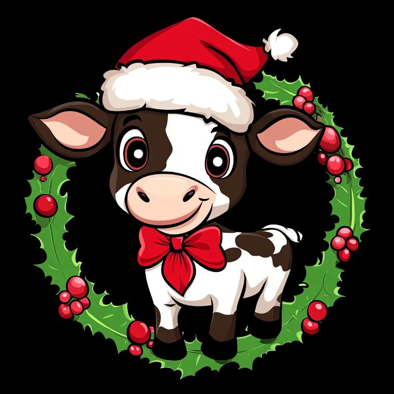 Cows Christmas