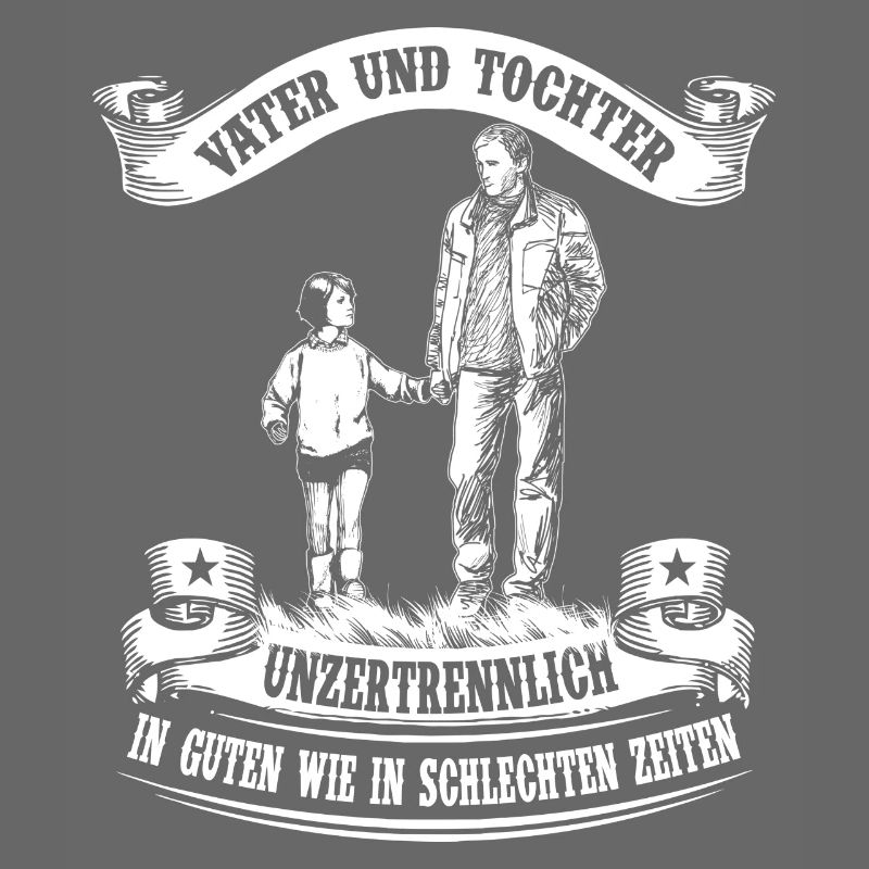 Father and daughter - inseparable