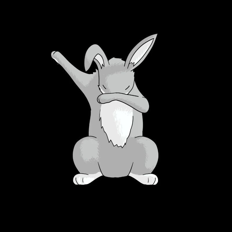 Tanzendes Hase - Rabbit Dabbing Dancing