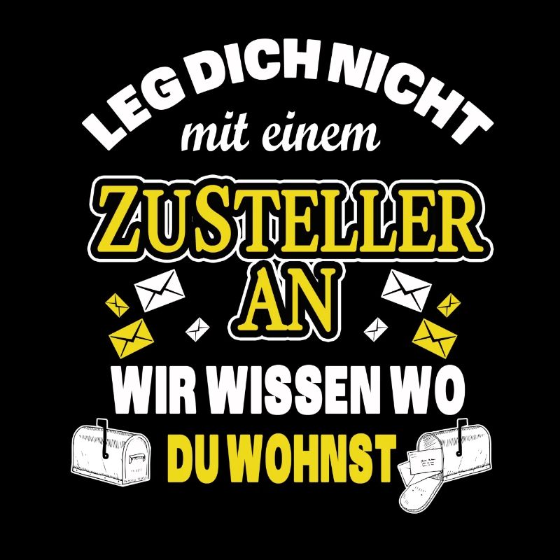 Zusteller Postbote Packetservice Geschenk