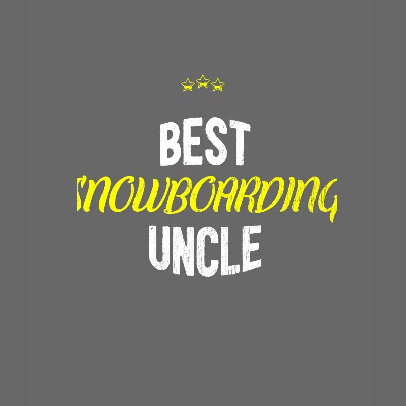 Distressed - BEST UNCLE SNOWBOARD