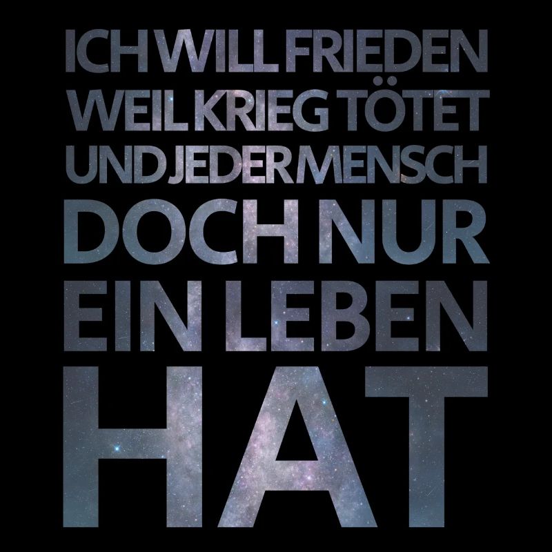 Ich will Frieden