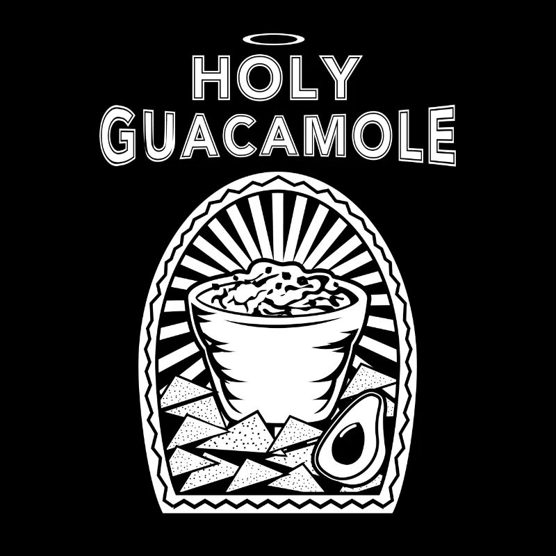 Avocat Holy Moly Guacamole Nacho amant
