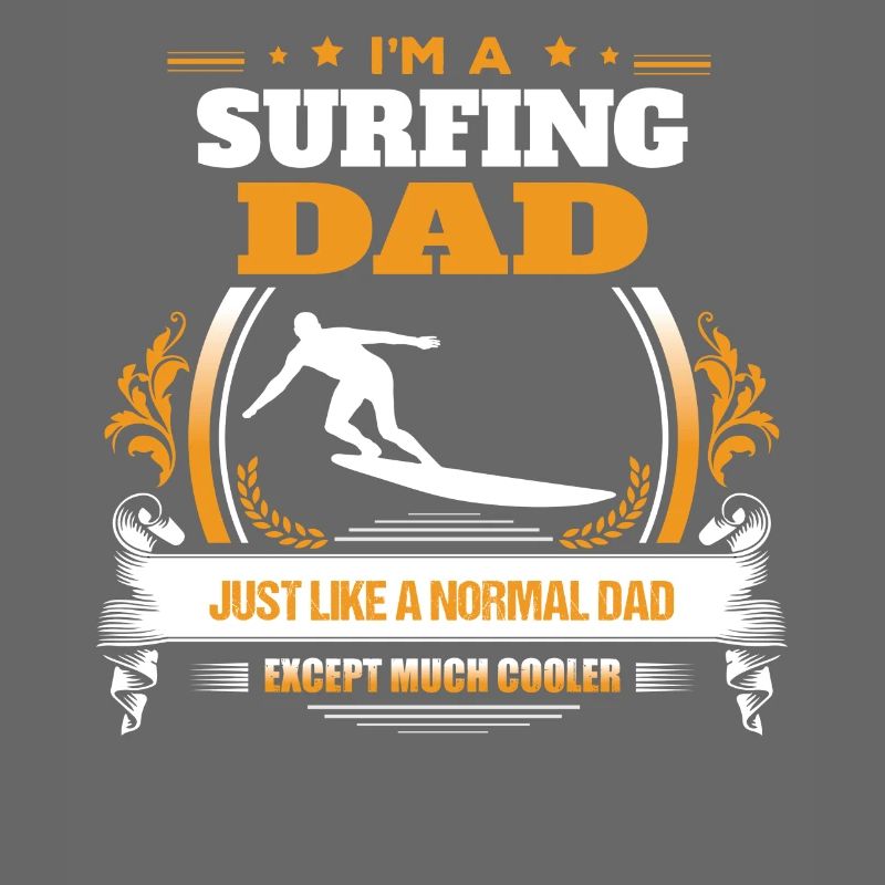 Surfender Vati-Hemd-Geschenk-Idee